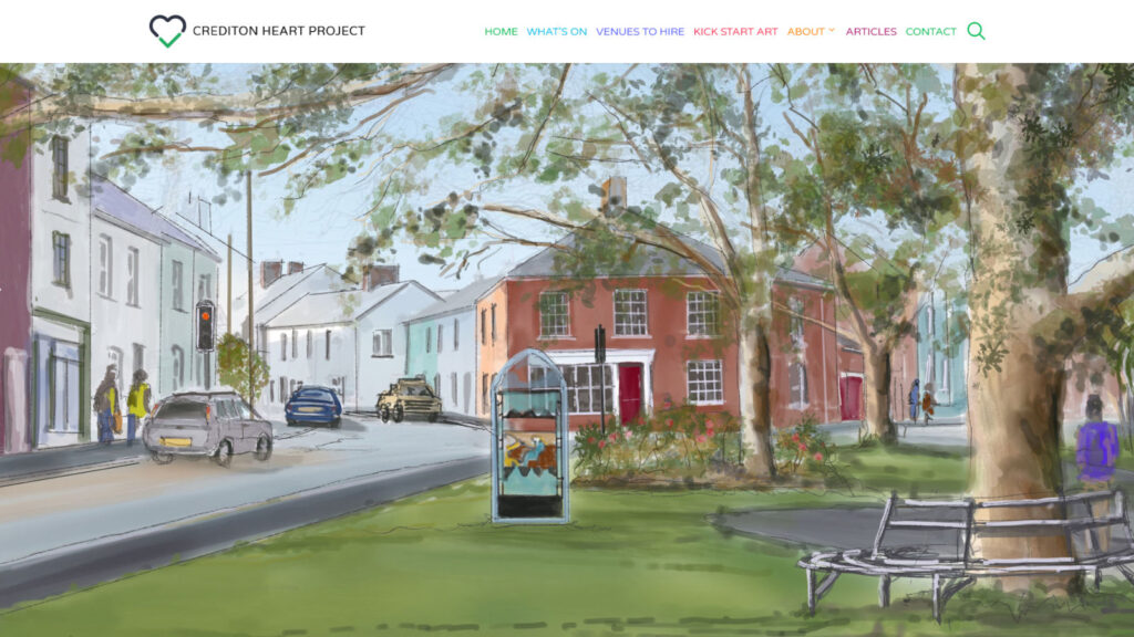 Screenshot - Crediton Heart Project