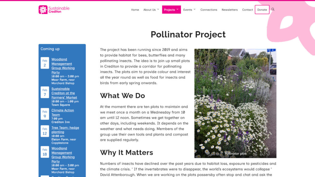 Screenshot - Sustainable Crediton